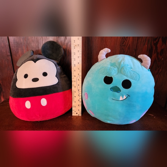 Squishmallow Originals Disney Mickey Mouse & Sully 12" Set - Picture 5 of 5